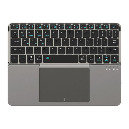 Foldable Bluetooth 5.0 Keyboard with Touchpad & Phone Holder for Phones Tablets PC Ios Android Windows Mac